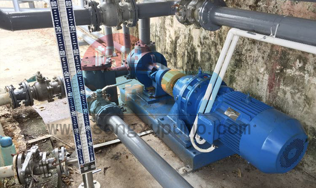 35吨PPG，POP卸料及管道输送泵应用案例